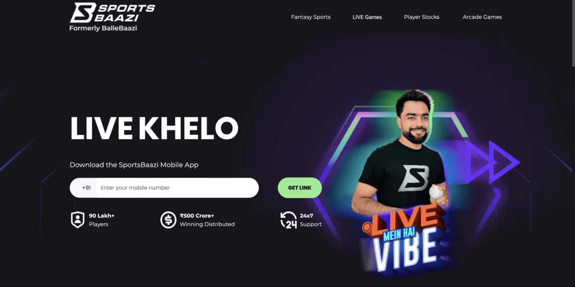 SportsBaazi registered almost half a million active users during Cricket World Cup 2023